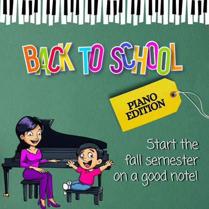 BACK TO SCHOOL - Sheet Music Piano Package