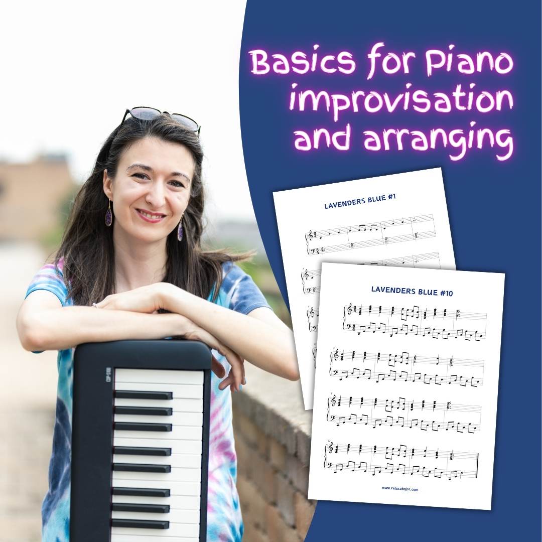 Basics of Piano Improvisation and Arranging: Lavenders Blue