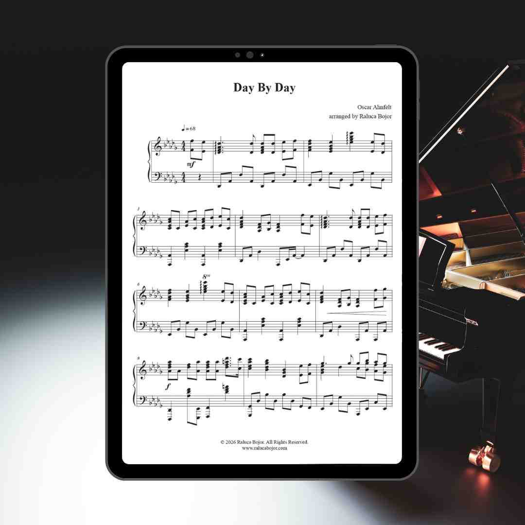 Day By Day - Advanced Piano Arrangement Sheet Music