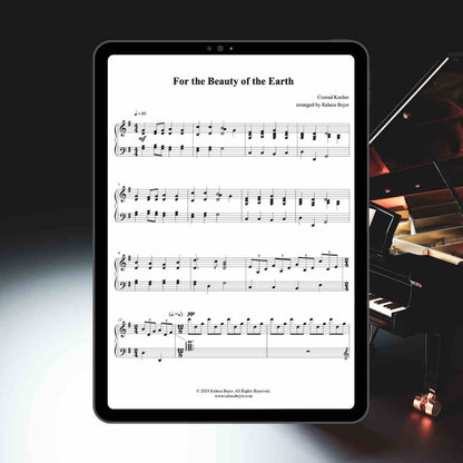 For the Beauty of the Earth - Advanced Piano Sheet Music