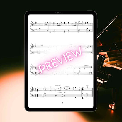I Will Sing of My Redeemer – Advanced Piano Arrangement Sheet Music