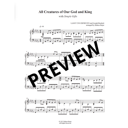 All Year Round – Advanced Piano Hymn Arrangements Digital Book & Sheet Music