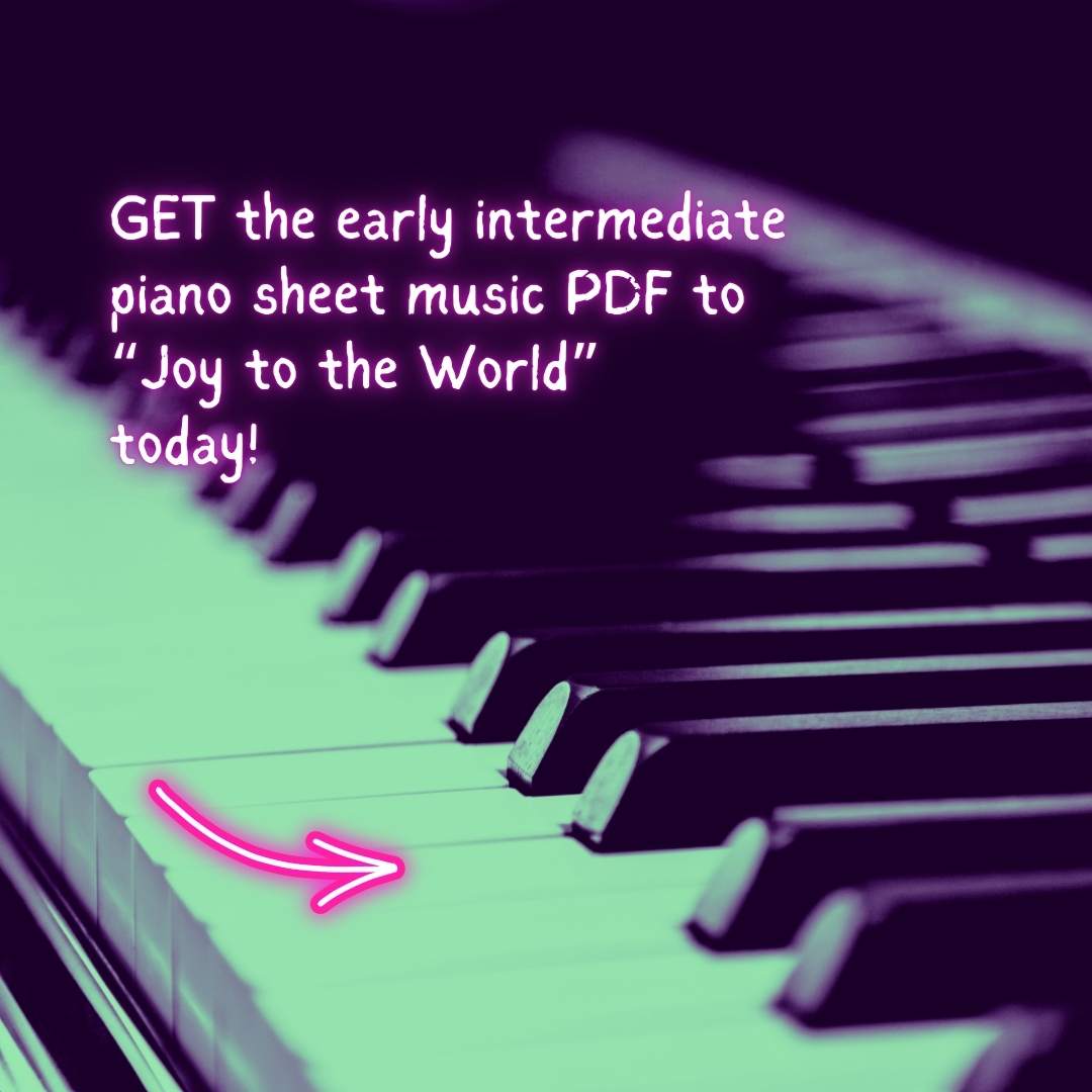 Joy to the World - Early Intermediate Piano Arrangement Sheet Music