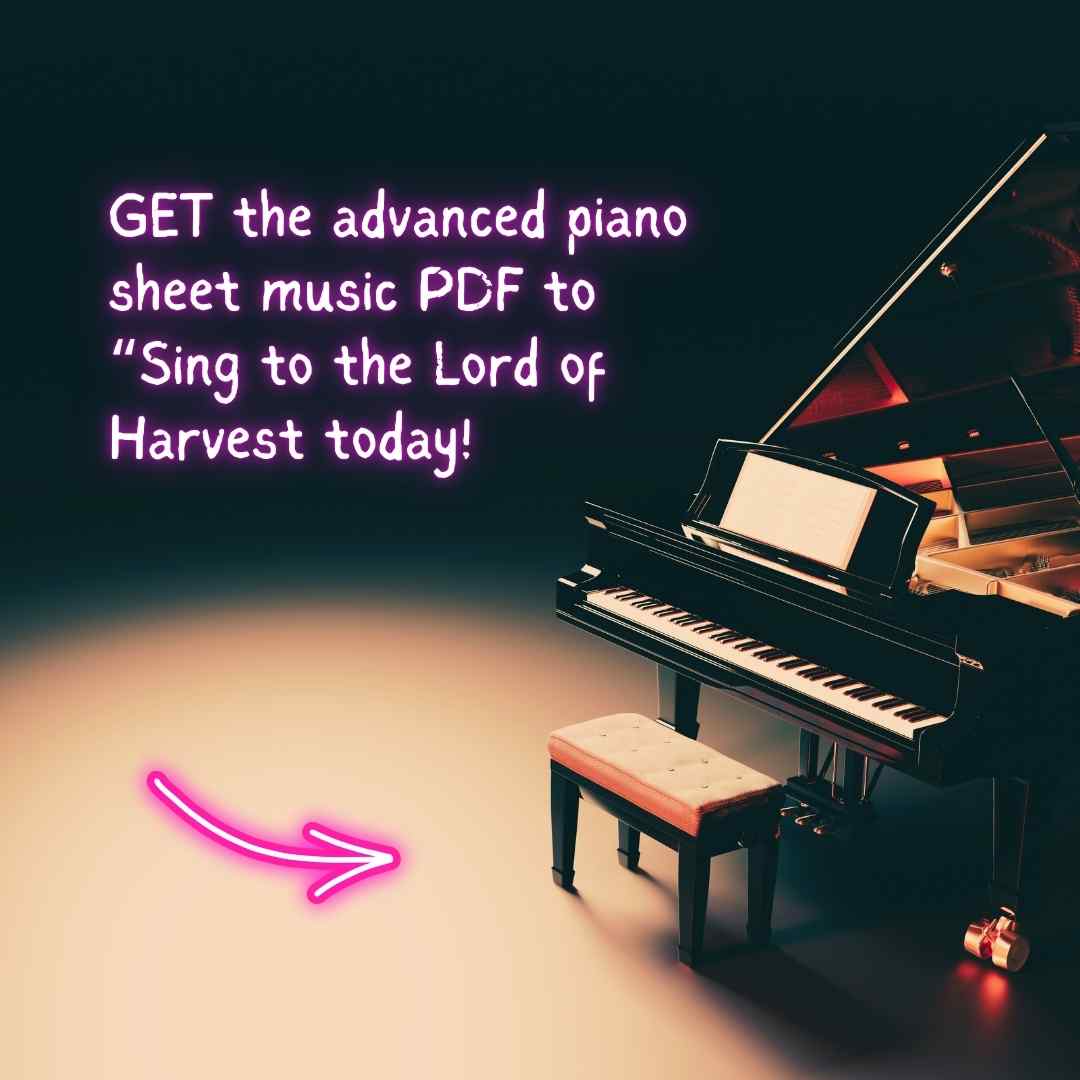 Sing to the Lord of Harvest (with Vivaldi's Autumn) - Advanced Piano Arrangement Sheet Music