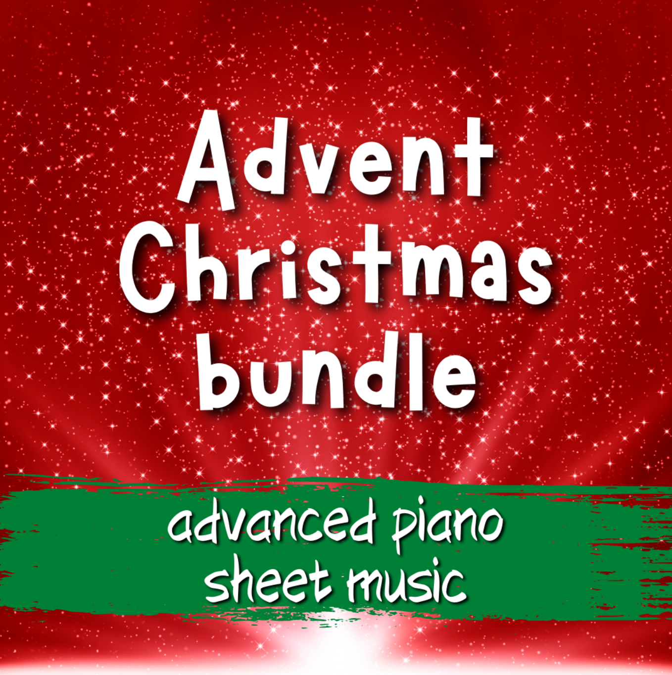 Advent Christmas Bundle Advanced Piano Sheet Music