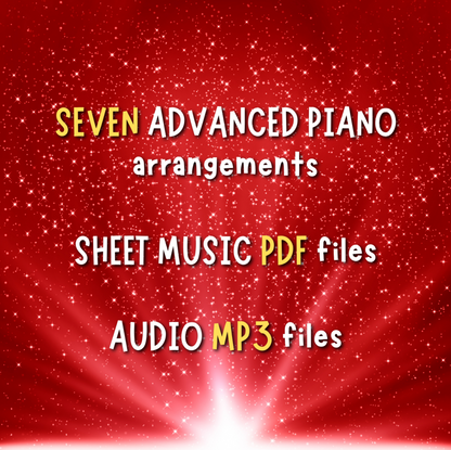 Advent Christmas Bundle Advanced Piano Sheet Music