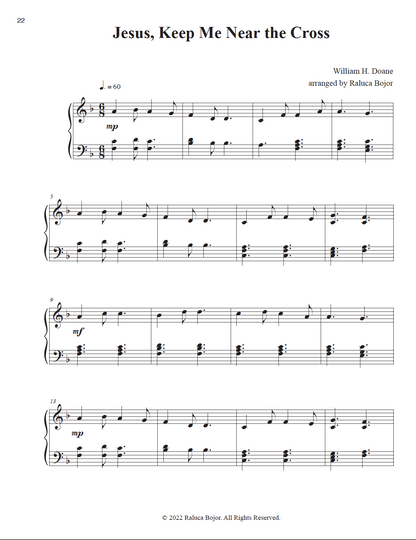 Joyful Joyful – Early Intermediate Piano Hymn Arrangements Sheet Music PHYSICAL BOOK