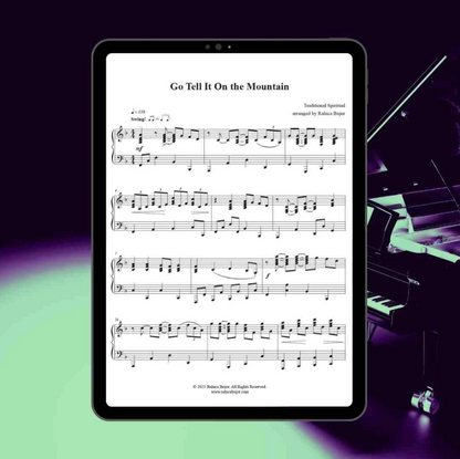 Go Tell It On The Mountain - Advanced Piano Arrangement Sheet Music