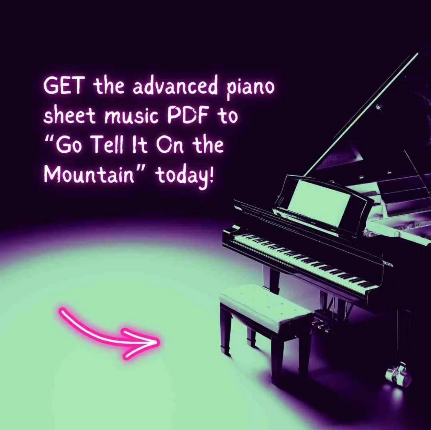 Go Tell It On The Mountain - Advanced Piano Arrangement Sheet Music