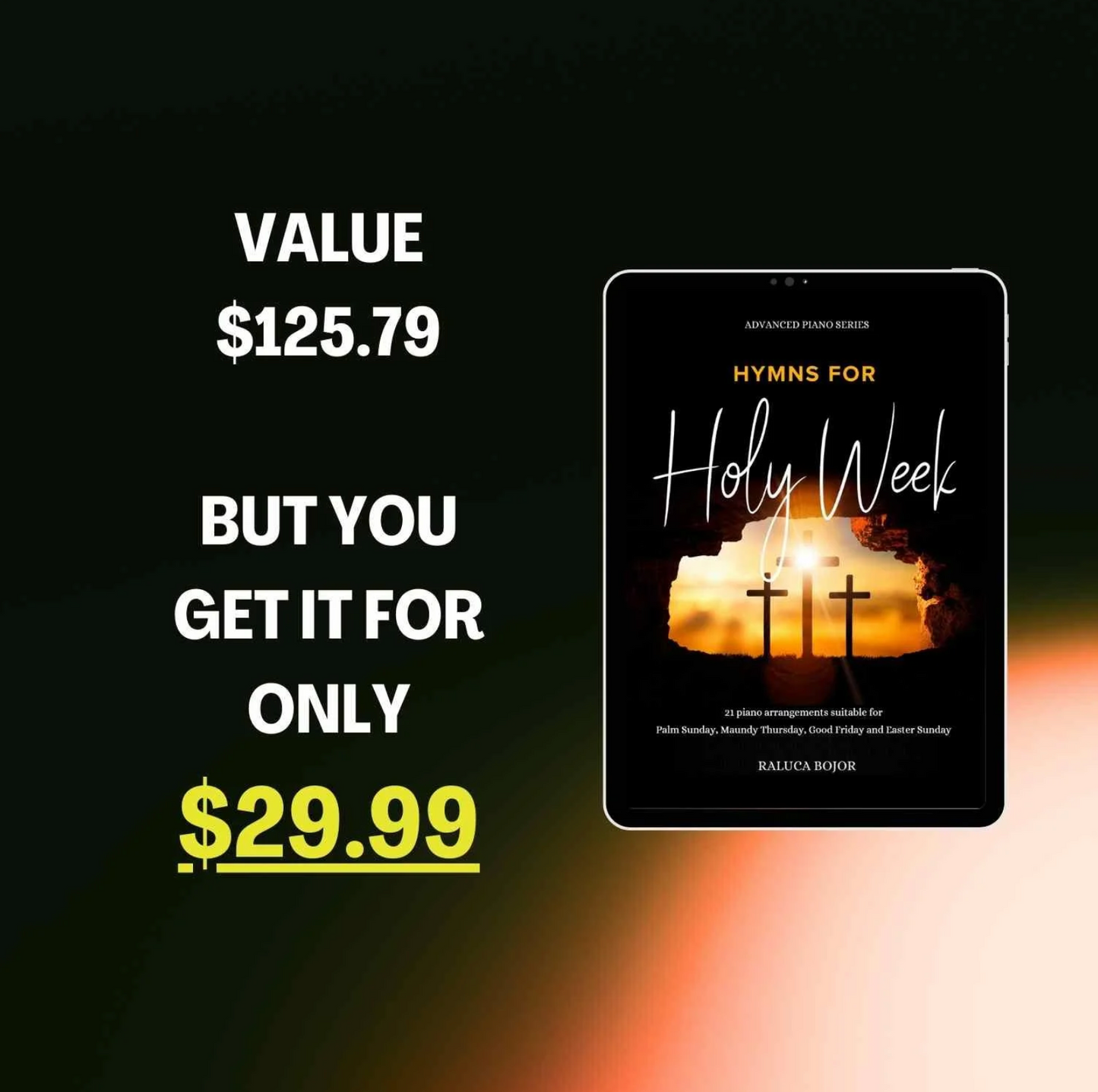 Hymns for Holy Week – Physical Book
