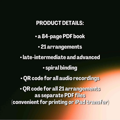 Hymns for Holy Week (Digital Book) - Advanced Piano Sheet Music Arrangements