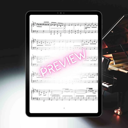 Come, Christians, Join To Sing (With Mozart)  - Advanced Piano Arrangement Sheet Music
