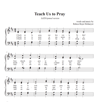 Teach Us to Pray - complete sheet music bundle