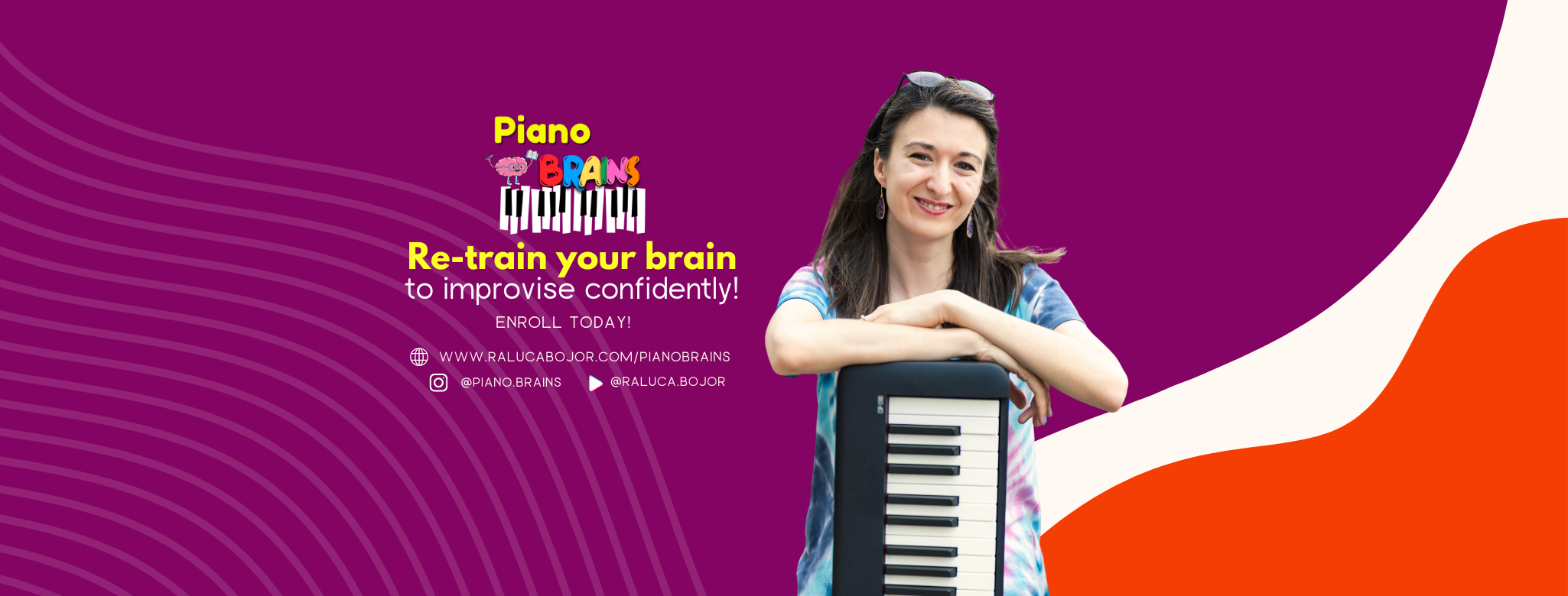 Learn to improvise on piano confidently! Enroll in Piano Brains today! 