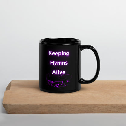 mug raluca bojor music church musician pianist gift hymn christian brand logo branded drinkware drinkwear  keeping hymns alive 11oz