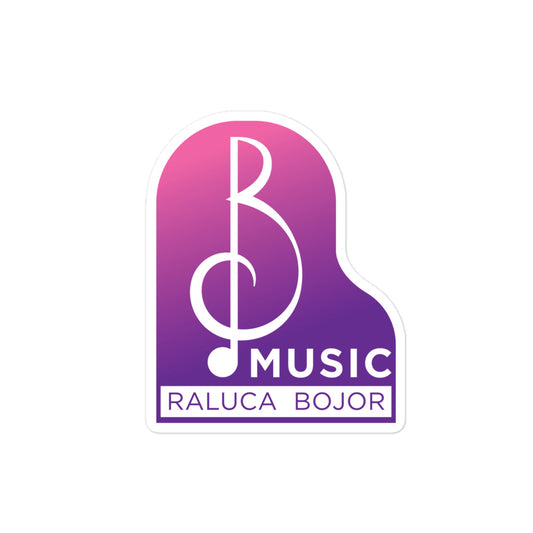 Raluca bojor music sticker christian hymn decal vinyl