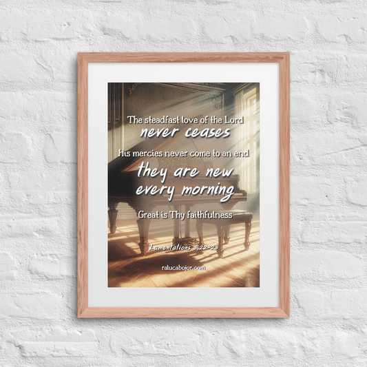 Steadfast Love - Framed Art Print