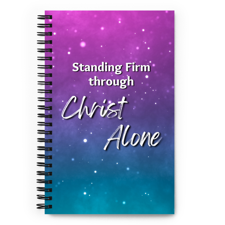 christian christmas holiday gift ideas for mom grandma mother-in-law aunt cousin sister daughter notebook journal hymn prayer devotional God raluca bojor music standing firm through christ alone